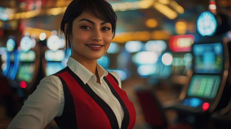 Card resolution and totals Dealer cards and hand totals on rototo Lightning Baccarat